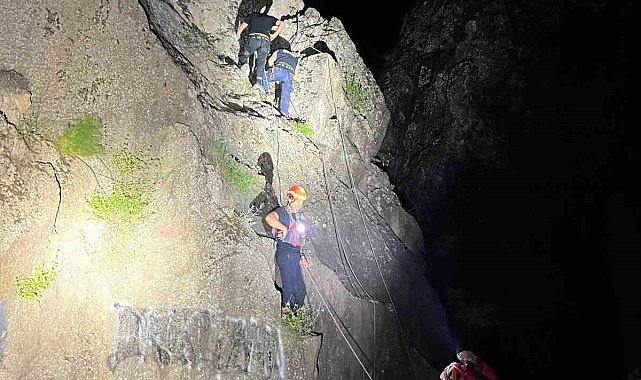 Tunceli'de nefes kesen kurtarma operasyonu