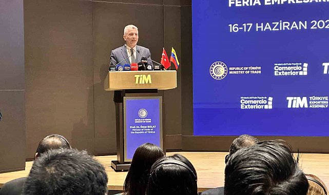 Türkiye ile Venezuela arasında ticaret hacmi hedefi 3 milyar dolar
