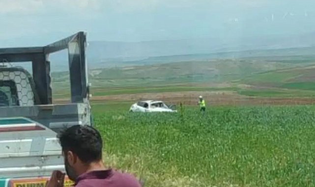 Tutak'ta trafik kazasi iki kişi yaralandı