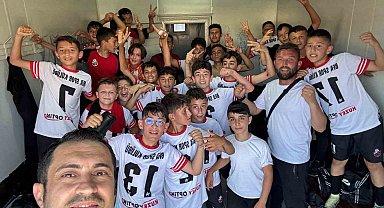 U13 gençler liginde BFA takımı sahadan galip ayrıldı