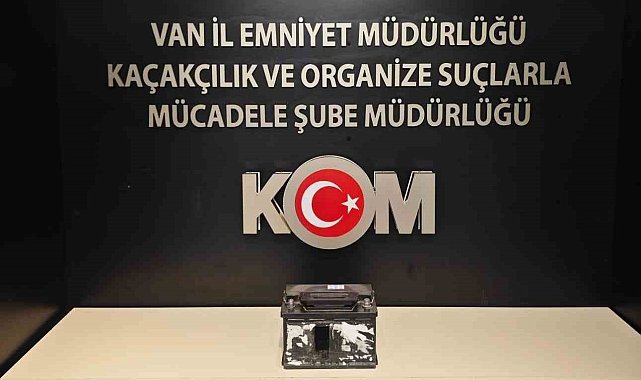 Van'da gümrük kaçakçılığı operasyonu