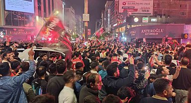 Van'da şampiyonluk coşkusu