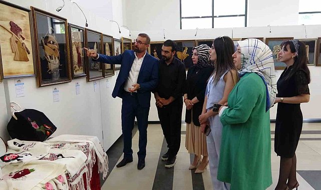 Van'da unutulmaya yüz tutmuş sanatlar sergisi açıldı