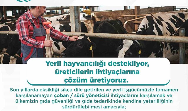 Yabancı çobanlar için çalışma izni başvuruları başladı