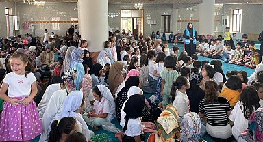 Camii çocuk buluşması gerçekleştirildi