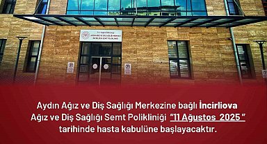 İncirliova'ya yeni diş sağlığı hizmeti