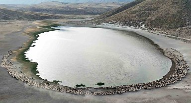 Nemrut'ta toz bulutu içinde görsel şölen
