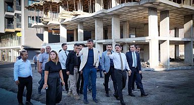 Vali Çelik, hastanenin acil giriş yolunu inceledi