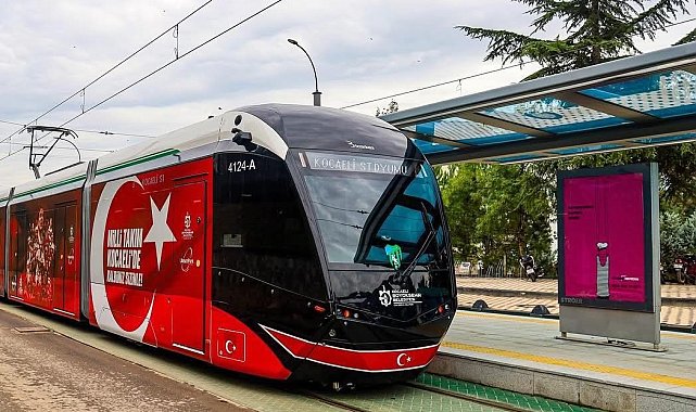 Milli maç saatinde tramvay ücretsiz