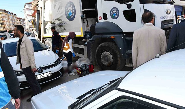 Vezirköprü Belediyesi çöp kamyonunun çarptığı yaşlı adam öldü
