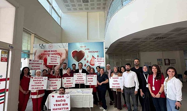 Adana'da hekim ve sağlık çalışanları organ bağışına dikkat çekti