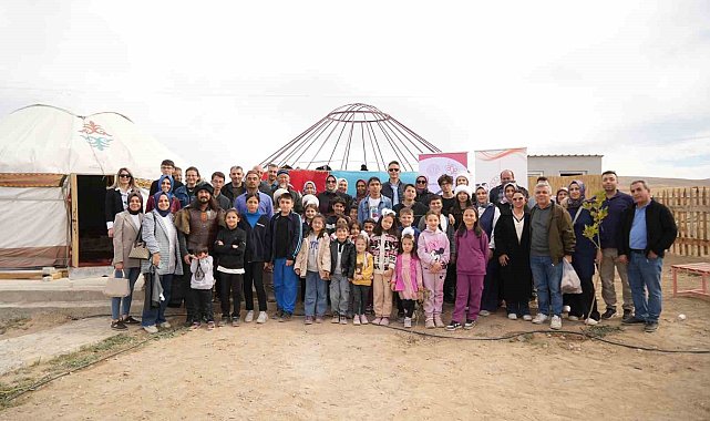 Altay köyünde "Ailem Okulum" projesiyle Kazak kültürü tanıtıldı