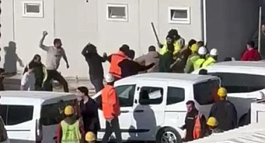 Ankara'da inşaat işçileri arasında taşlı sopalı kavga