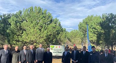 Bursa'da Şehit Savcı Mehmet Selim Kiraz anısına hatıra ormanı kuruldu