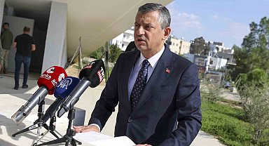 CHP Genel Başkanı Özgür Özel, Kuzey Kıbrıs Türk Cumhuriyeti'nde