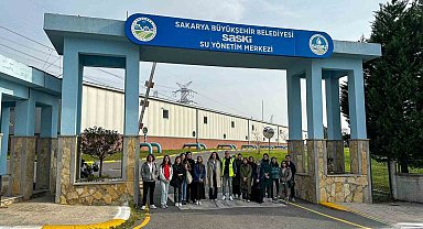 Kaliteli içme suyunun yolculuğuna tanık oldular