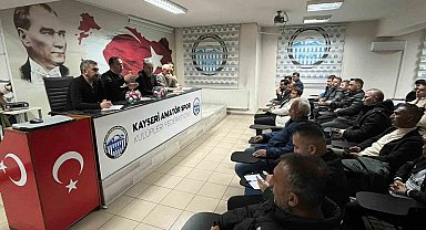 Kayseri U14 Ligi fikstür çekimi yapıldı