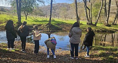 Kırklareli'nde çocuklar için doğa yürüyüşü