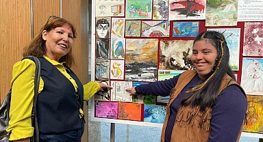 Kuşların kanatlarıyla 15 binden fazla mesaj yükseldi