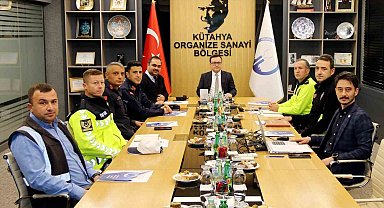 Kütahya OSB'de bağlantı yolu değerlendirme toplantısı