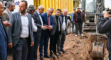 Malatya Büyükşehir Belediyesi altyapı çalışmalarına aralıksız devam ediyor