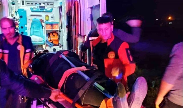 Mardin'de devrilen otomobildeki 3 kişi yaralandı