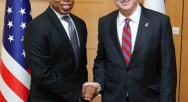 New York Belediye Başkanı Adams, İsrail Cumhurbaşkanı Herzog ile görüştü
