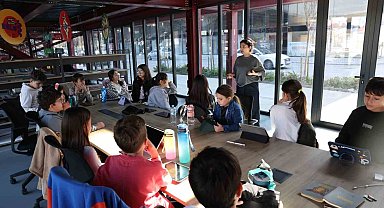 Nilüfer'de çocuklar animasyonun temellerini öğrendi