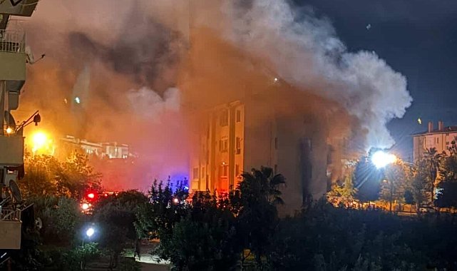 Osmaniye'de ev yangını