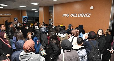 Pursaklar'da Gençlik Kampı'na katılan yeni kafile yola çıktı