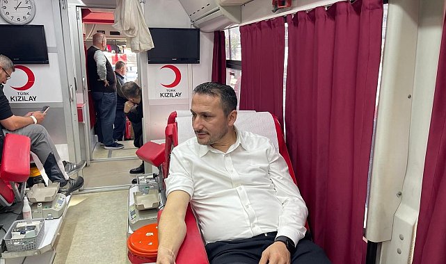 "Hayat kurtarmak senin kanında var" dediler kan bağışı yaptılar