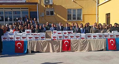 "Hediyem 81 İlin 81 Öğretmenine" projesinde paketler Milas'tan yola çıktı