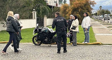 Samsun'da motosiklet otomobille çarpıştı: 1 yaralı