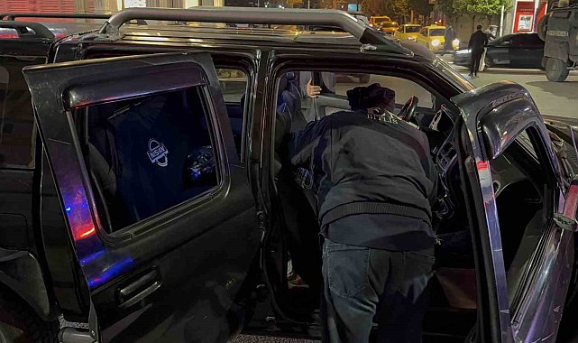 Tatvan'da jandarma ve polisten ortak asayiş uygulaması