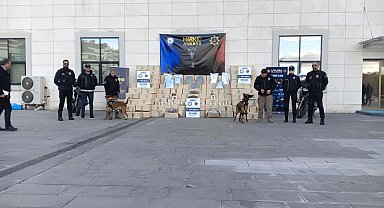 Tayland'dan Türkiye'ye 1 buçuk tonluk skunk sevkiyatı narkotik polisine takıldı