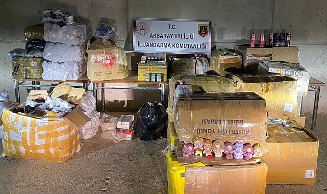 Tırda 3 milyon değerinde kaçak ürün ele geçirildi