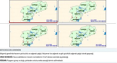 Tunceli'de sağanak yağış etkili oldu