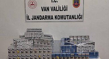 Van'da 2 bin 192 paket kaçak sigara ele geçirildi