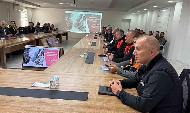 Van'da 'Kış mevsimi trafik tedbirleri' toplantısı yapıldı