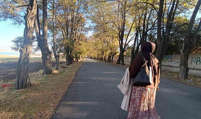 Van'da sonbahar renk cümbüşü