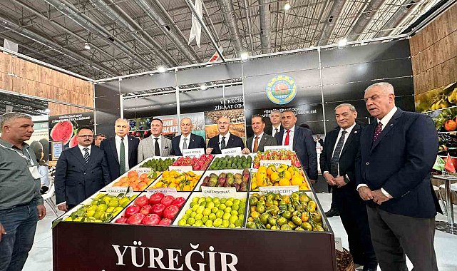 Yüreğir Ziraat Odası 18. Tarım Fuarı'nda Çukurova'nın bereketini tanıttı