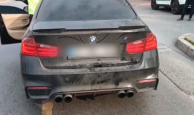 Abartı egzoz kullanan ve drift atanlar affedilmedi