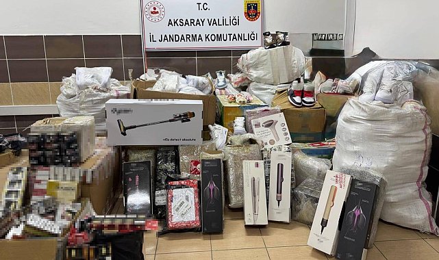 Aksaray jandarmasından kaçakçılara darbe