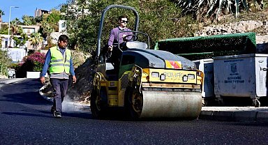 Altyapı çalışmaları tamamlandı, sokak sıcak asfalta kavuştu