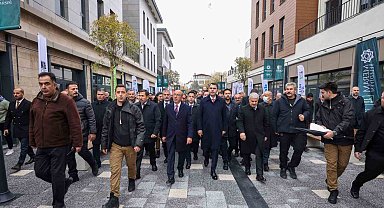 Bakan Kurum, Suriçi Çarşısı birinci etabın açılışını yaptı: "Bu proje bir vizyon eseridir, bir medeniyet iddiasıdır"