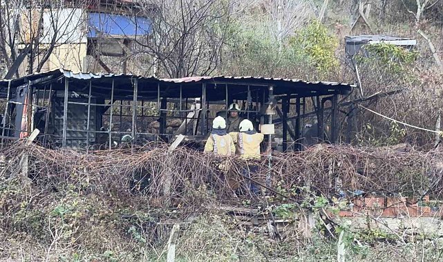 Barakadaki sobayı tutuşturmaya çalışırken yangın çıktı: Yaşlı adam hayatını kaybetti