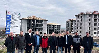 Başkan Albayrak, TOKİ çalışmalarını yerinde inceledi