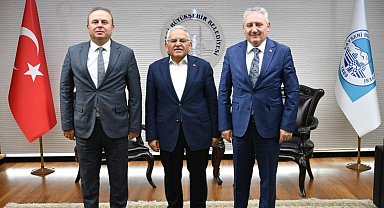 Başkan Büyükkılıç, Tarım Reformu Genel Müdürü Yıldız'ı ağırladı