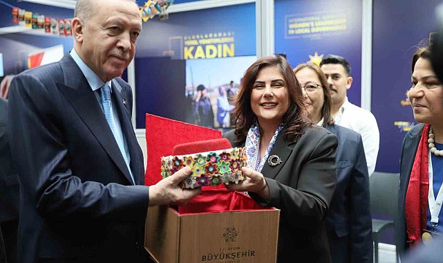 Başkan Çerçioğlu'ndan Cumhurbaşkanı Erdoğan'a 'Aydın' hediyesi