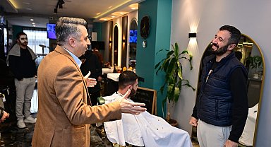 Başkan Yılmaz'dan komşu ziyareti